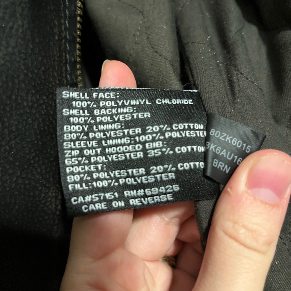 Leather jacket - Picture 3 of 3